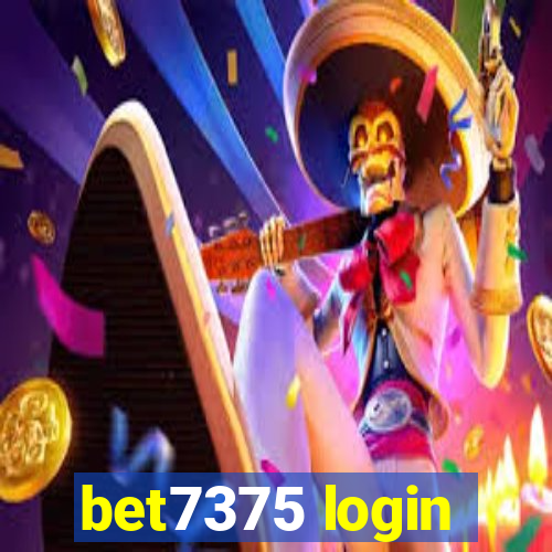 bet7375 login